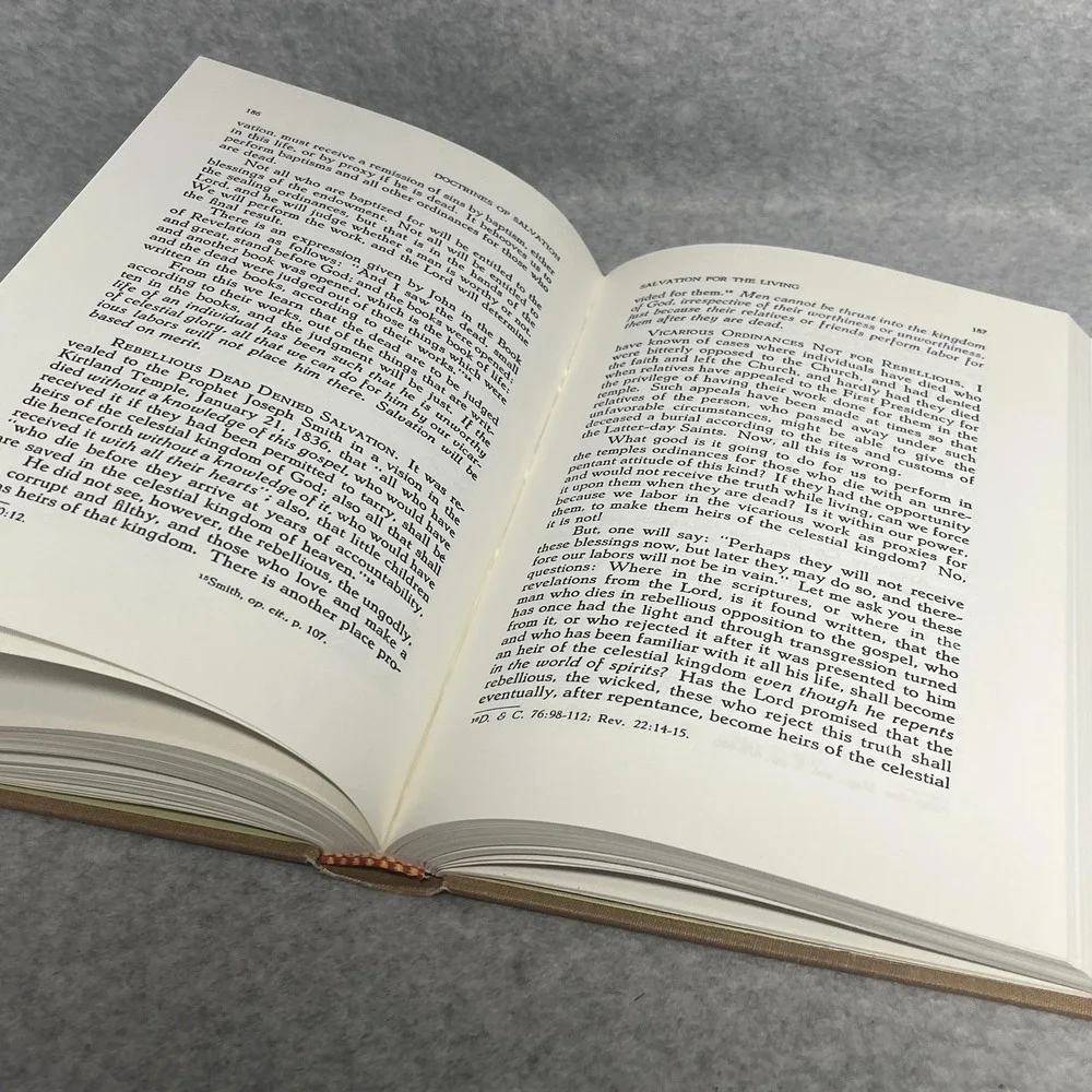 Doctrines Of Salvation Joseph Fielding Smith Vol 2 Cloth Hardcover Bookcraft VTG